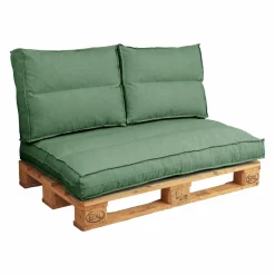 Dossier coussin palette recyclé Heva - Sapin