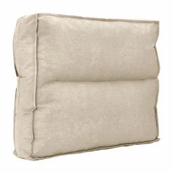 Dossier coussin palette recyclé Heva - Ecru