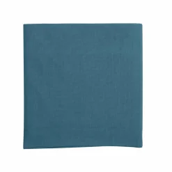 Drap coton bio Fil & Sens - Bleu Minéral - 240 x 300 cm
