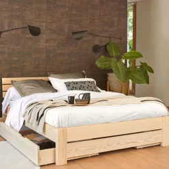 Drap percale bio Elise - Blanc - 180 x 290 cm