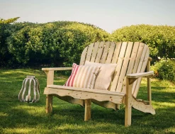 EKJU Banquette 2 Places Ezra en Bois