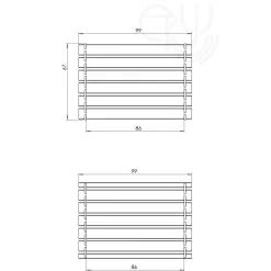 EKJU Composteur 630 L en Bois Ezio