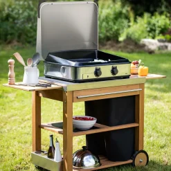 ENO Couvercle Plancha sign 65 en Inox - Inox