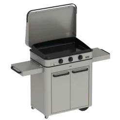 ENO Ensemble Plancha sign Gaz 80, Couvercle et Chariot - Inox