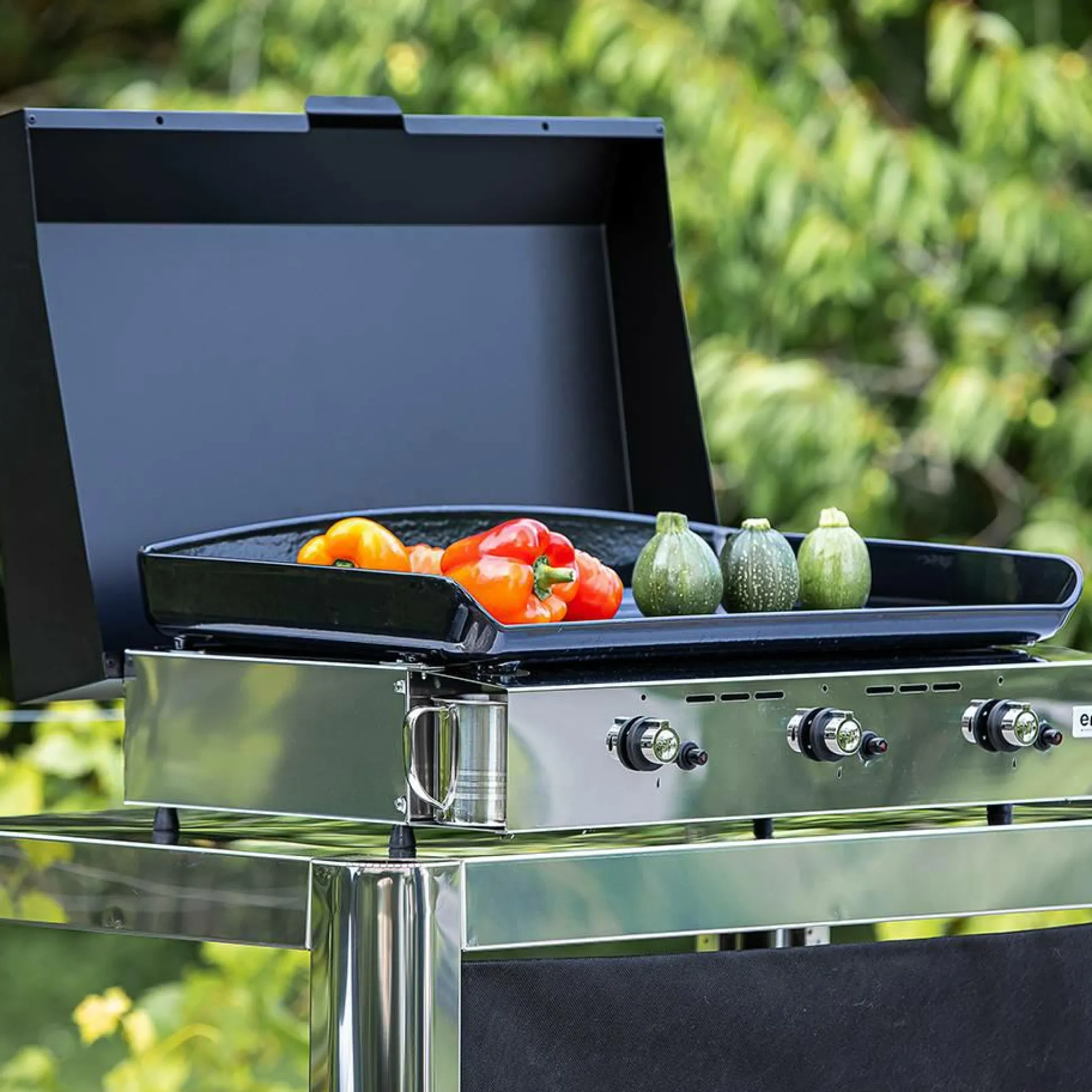 ENO Plancha Initial Gaz 65 en Inox