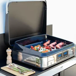 ENO Plancha sign Électrique 65 en Inox