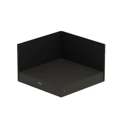ENO Plateau d'Angle pour Cuisine d'Extérieur Modulo en Acier Gris Cargo et Noir