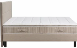 EPEDA Ensemble 5 en 1 Boxspring Enchanteur - Lin - 2 x 90 x 200 cm