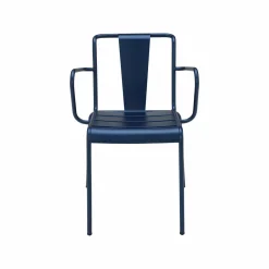 EREME Lot de 2 Fauteuils Paname - Bleu Lazuli