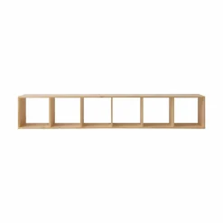 Etagère bois massif 6 cases Elio