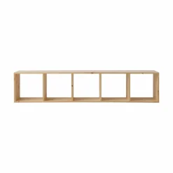 Etagère bois massif 5 cases Elio