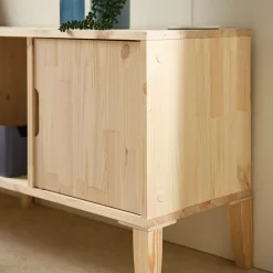 Etagère bois massif 5 cases Elio