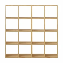 Etagère bois massif 4x4 cases Elio