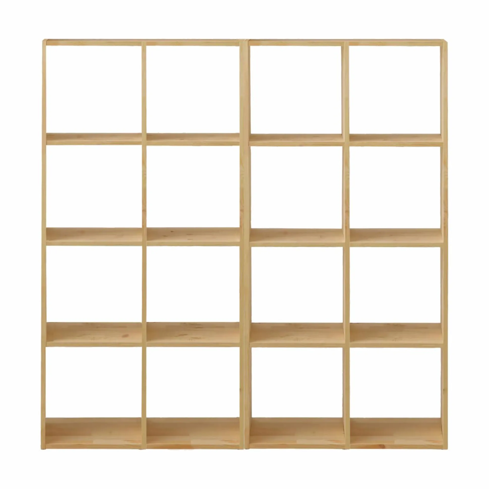 Etagère bois massif 4x4 cases Elio