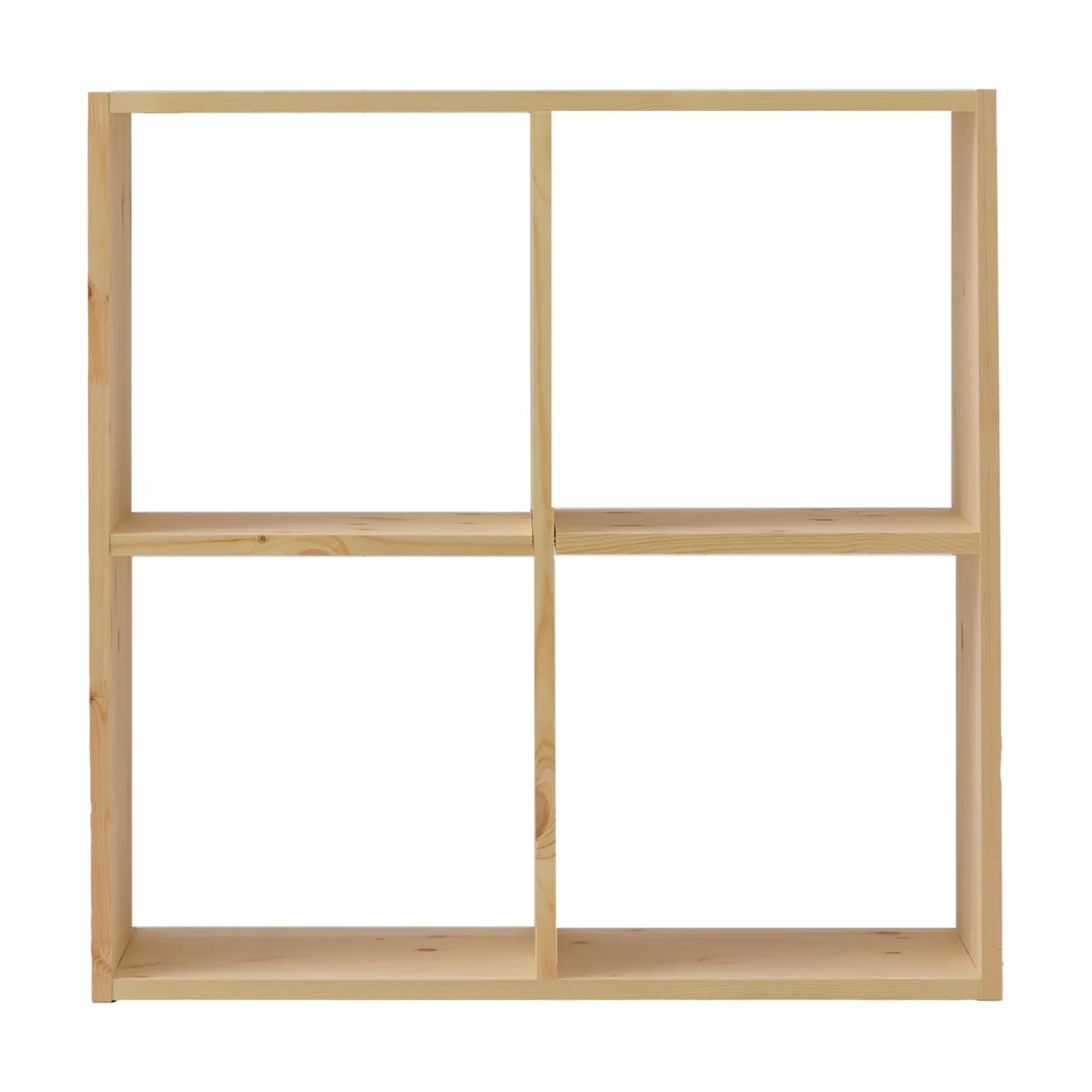 Etagère bois massif 2x2 cases Elio
