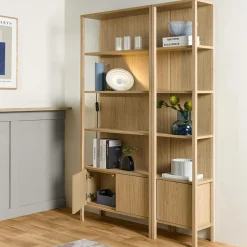 Etagère décor bois L90cm Simon