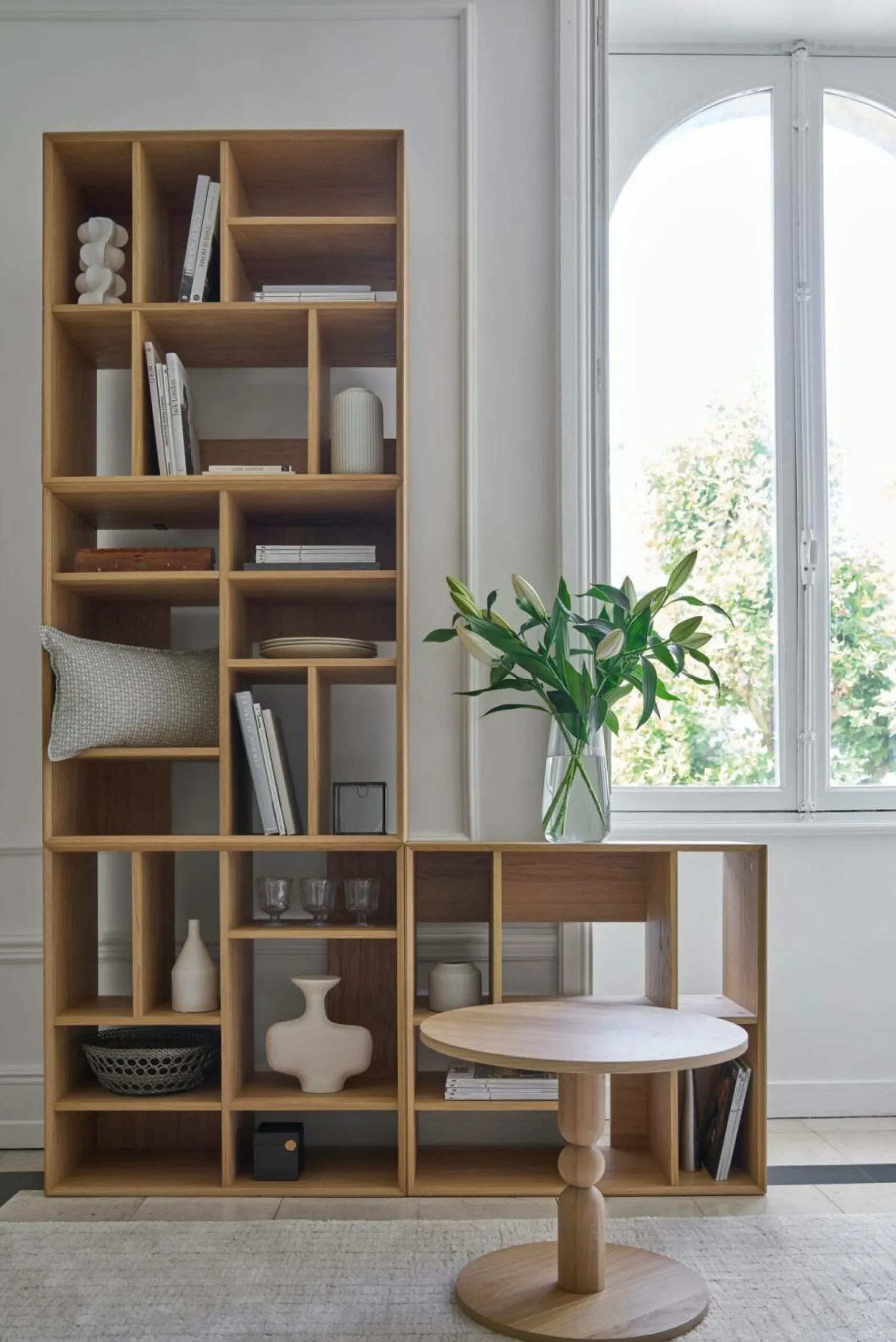 Etagère modulable bois Albane