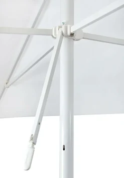 EZPELETA Parasol 250 x 250 cm Eolo en Aluminium - Blanc