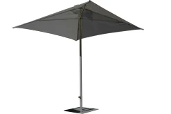 EZPELETA Parasol 250 x 250 cm Eolo en Aluminium - Gris Anthracite