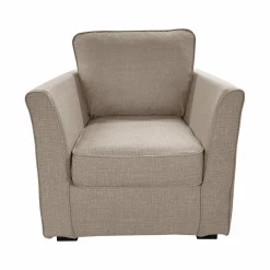 Fauteuil tissu déhoussable Marbella - Beige