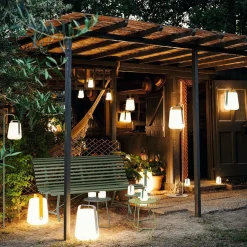 FERMOB Banc 3 Places 150 cm Louisiane en Acier - Cactus