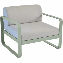 FERMOB Fauteuil Bellevie Gris Flanelle en Aluminium - Cactus