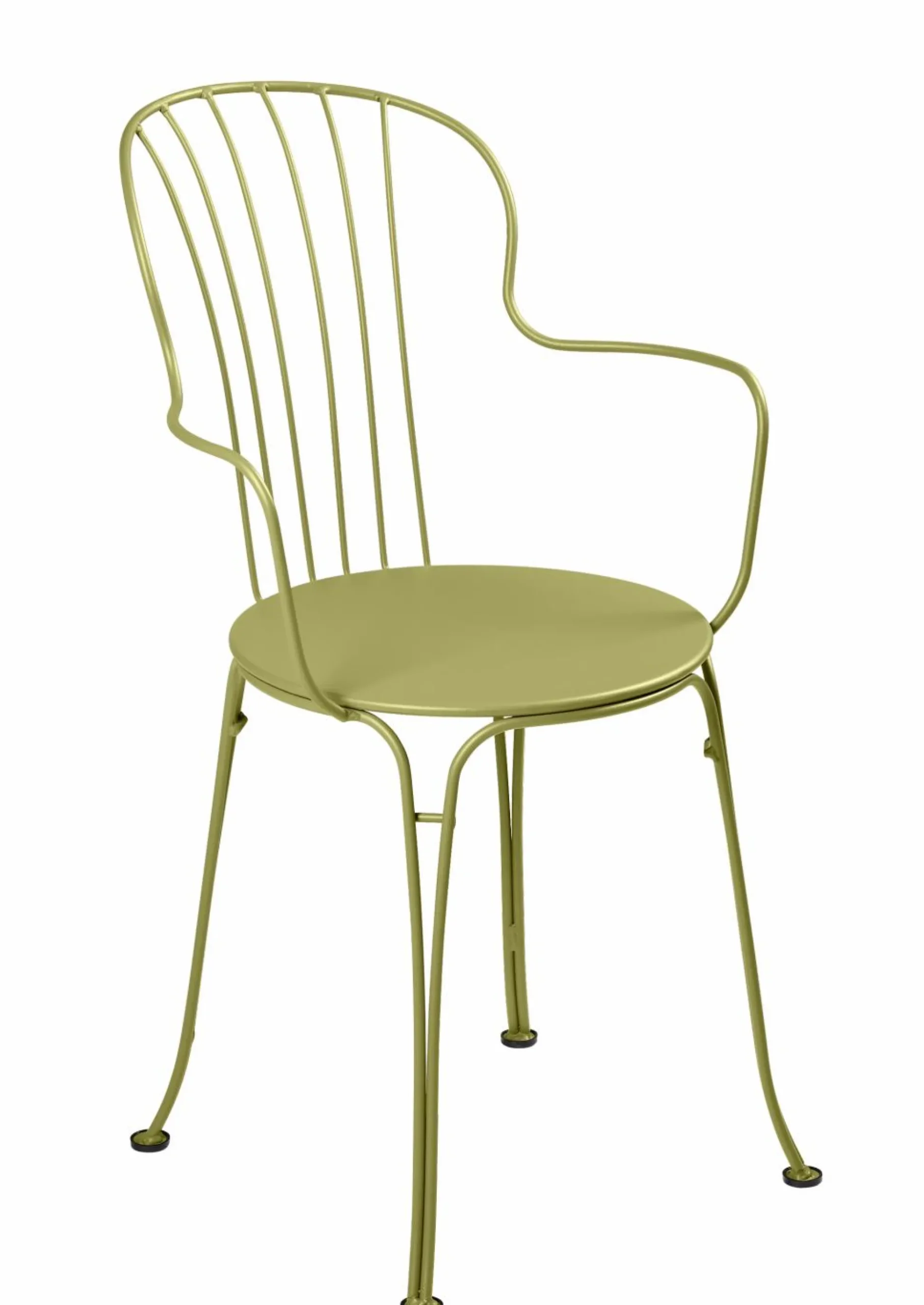 FERMOB Lot de 2 Fauteuils Empilables Opéra+ en Acier - Tilleul