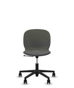 FLOKK Chaise de bureau assise capitonnée Noor 6070S - Gris