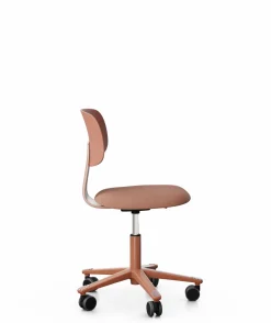 FLOKK Chaise de bureau assise capitonnée Tion 2140 - Rose Blush