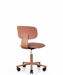 FLOKK Chaise de bureau assise capitonnée Tion 2140 - Rose Blush