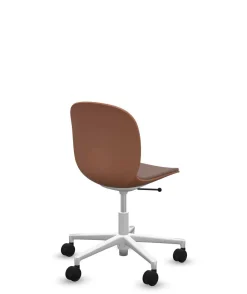 FLOKK Chaise de bureau assise capitonnée Noor 6070S - Terracotta