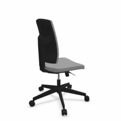 FLOKK Chaise de bureau Raya 21S - Gris - Roulettes pour sol dur