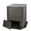 GARANTIA Kit Composteur Imitation Bois 600 L Thermo Wood