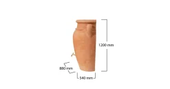 GARANTIA Kit Récupérateur d'Eau Amphore Murale 260 L Antik
