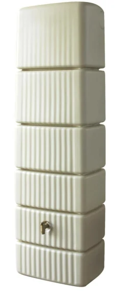 GARANTIA Kit Récupérateur d'Eau Cuve Murale 300 L Slim Sable