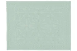 HAOMY Tapis de bain coton Hammam - Céladon - 60 x 80 cm