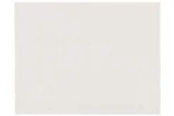 HAOMY Tapis de bain coton Hammam - Craie - 60 x 80 cm