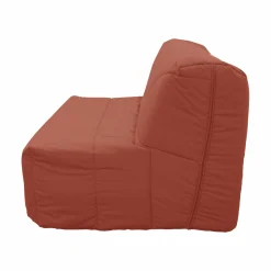 Housse de BZ recyclée Heva - Tomette - 140 x 190 cm