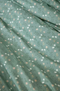 Housse de couette coton bio Verlaine - Céladon - 140 x 200 cm