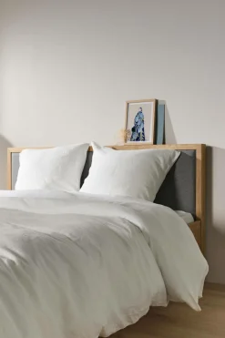 Housse de couette gaze de coton bio Lou - Blanc - 140 x 200 cm