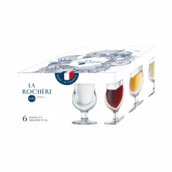 LA ROCHERE Lot de 6 verres Déguster