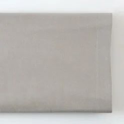 LASA HOME Drap plat coton flanelle Livia - Lin - 270 x 300 cm