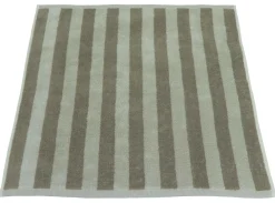 LASA HOME Essuie-main coton Lino - Marron - 50 x 50 cm