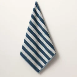 LASA HOME Essuie-main coton Luis - Océan - 50 x 50 cm