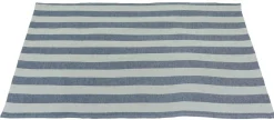 LASA HOME Torchon coton Lino - Bleu - 50 x 70 cm