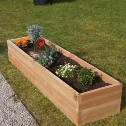 LE CARRE FANTASTIK Carré de Potager Rectangulaire Lombrik en Bois