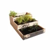 LE CARRE FANTASTIK Carré de Potager 3 Niveaux Big Triptik en Bois
