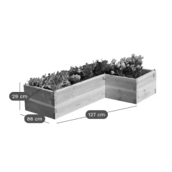 LE CARRE FANTASTIK Carré de Potager Sympatik en Bois