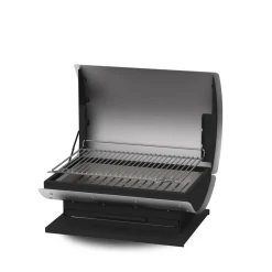 LE MARQUIER Barbecue Le Barbecue Français XL60 Duo en Inox et Acier Noir