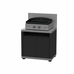 LE MARQUIER Crédence Centrale pour Cuisine d'Extérieur en Inox